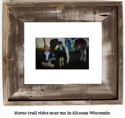 horse trail rides near me in Altoona, Wisconsin